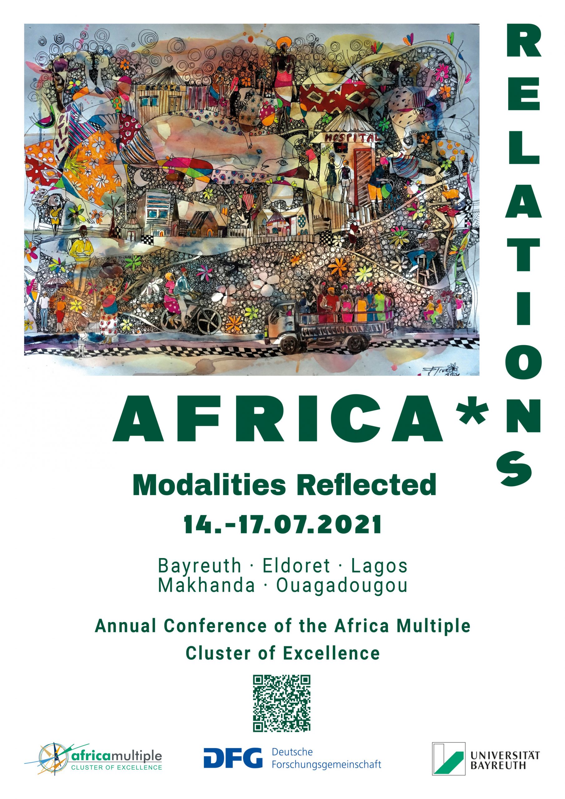 2ème Conférence internationale du cluster d’excellence Africamultiple : «Africa*n Relations: Modalities Reflected »